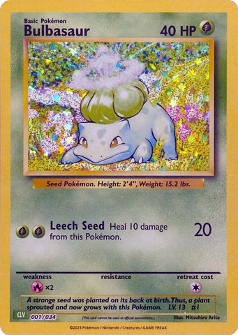 Bulbasaur [Trading Card Game Classic]