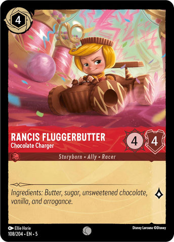 Rancis Fluggerbutter - Chocolate Charger (108/204) [Shimmering Skies]