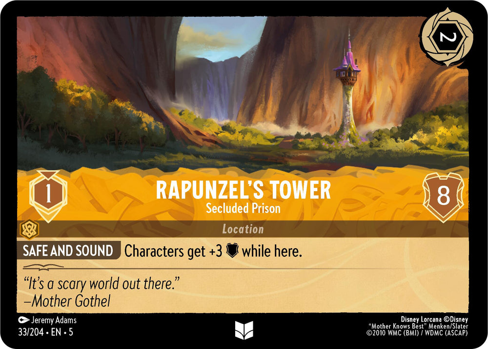 Rapunzel's Tower - Secluded Prison (33/204) [Shimmering Skies]