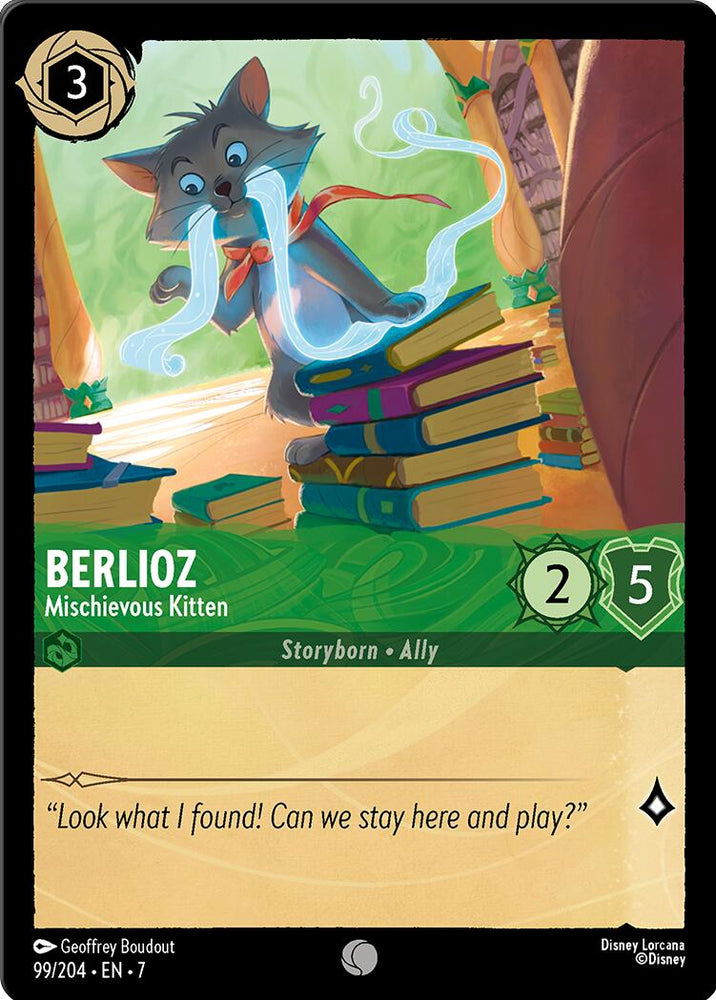 Berlioz - Mischievous Kitten (99/204) [Archazia's Island]