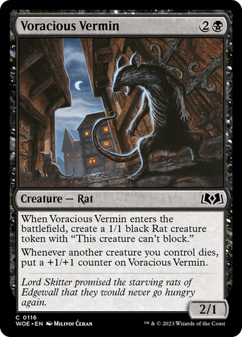 Voracious Vermin [Wilds of Eldraine]