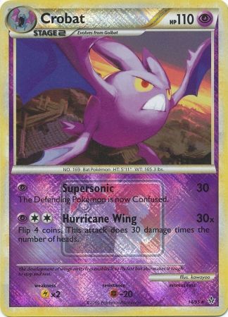 Crobat (14/95) (League Promo) [HeartGold & SoulSilver: Unleashed]