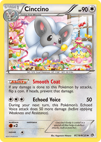 Cinccino (RC19/RC25) [Black & White: Legendary Treasures]