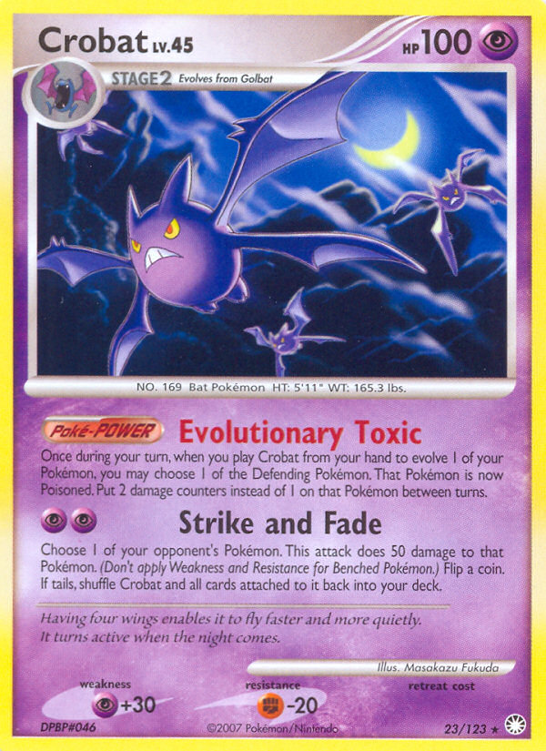 Crobat (23/123) [Diamond & Pearl: Mysterious Treasures]