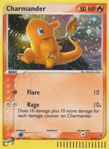 Charmander (98/97) [EX: Dragon]