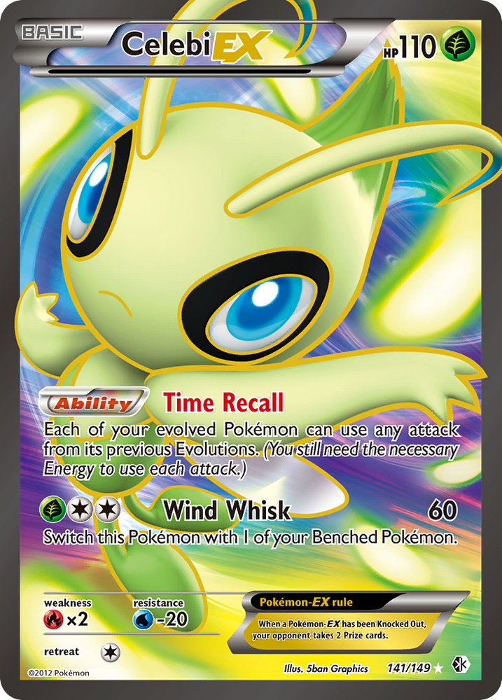 Celebi EX (141/149) [Black & White: Boundaries Crossed]