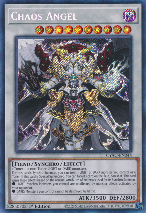 Chaos Angel [CYAC-EN044] Secret Rare