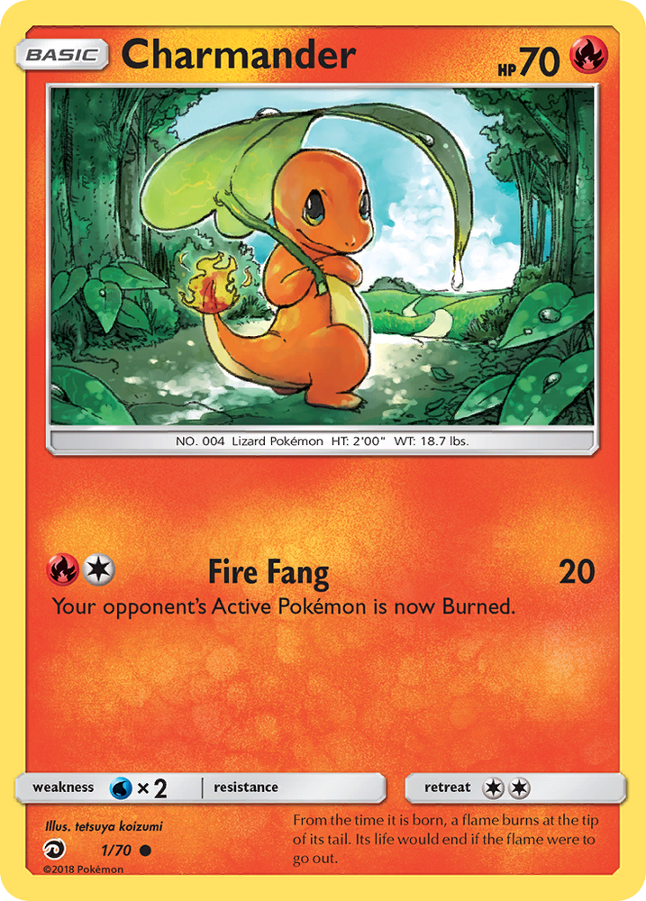 Charmander (1/70) [Sun & Moon: Dragon Majesty]