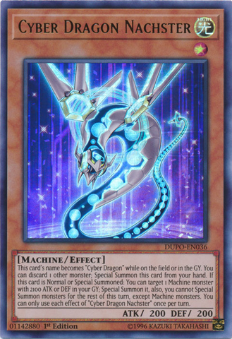 Cyber Dragon Nachster [DUPO-EN036] Ultra Rare